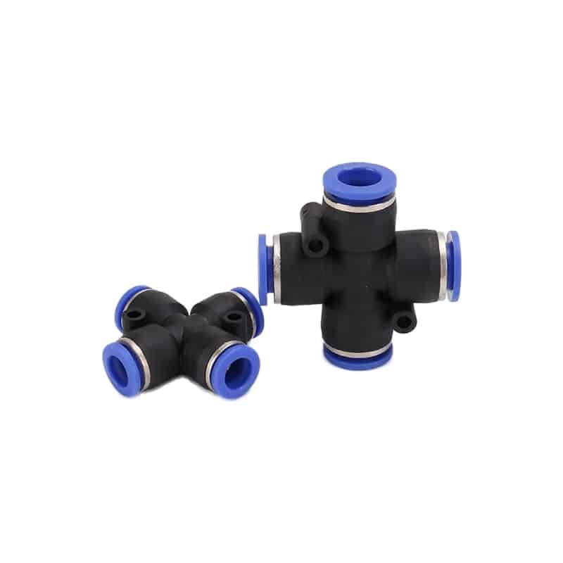 pza series pneumatic cross union push in fittings product view 1