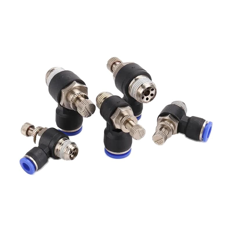 sl series pneumatic speed controller push in flow control valve product view 1